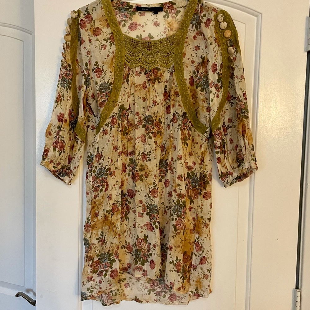 Marc Jacobs Floral Dress/ long shirt